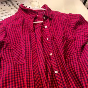 Aerie size medium women’s flannel shirt